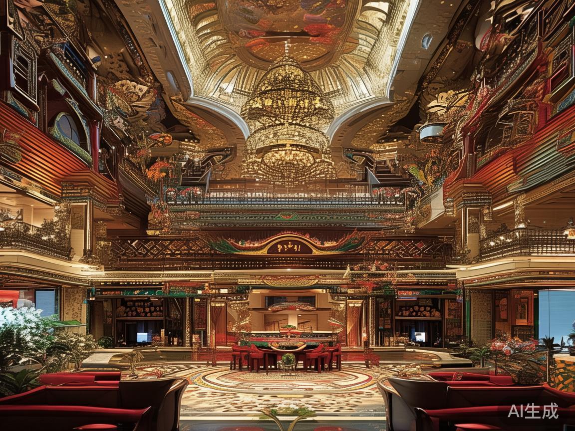 澳门皇家赌场:融合传统文化与艺术元素的独特魅力 澳门作为一个融合南方传统与外来文化的城市,其悠久的