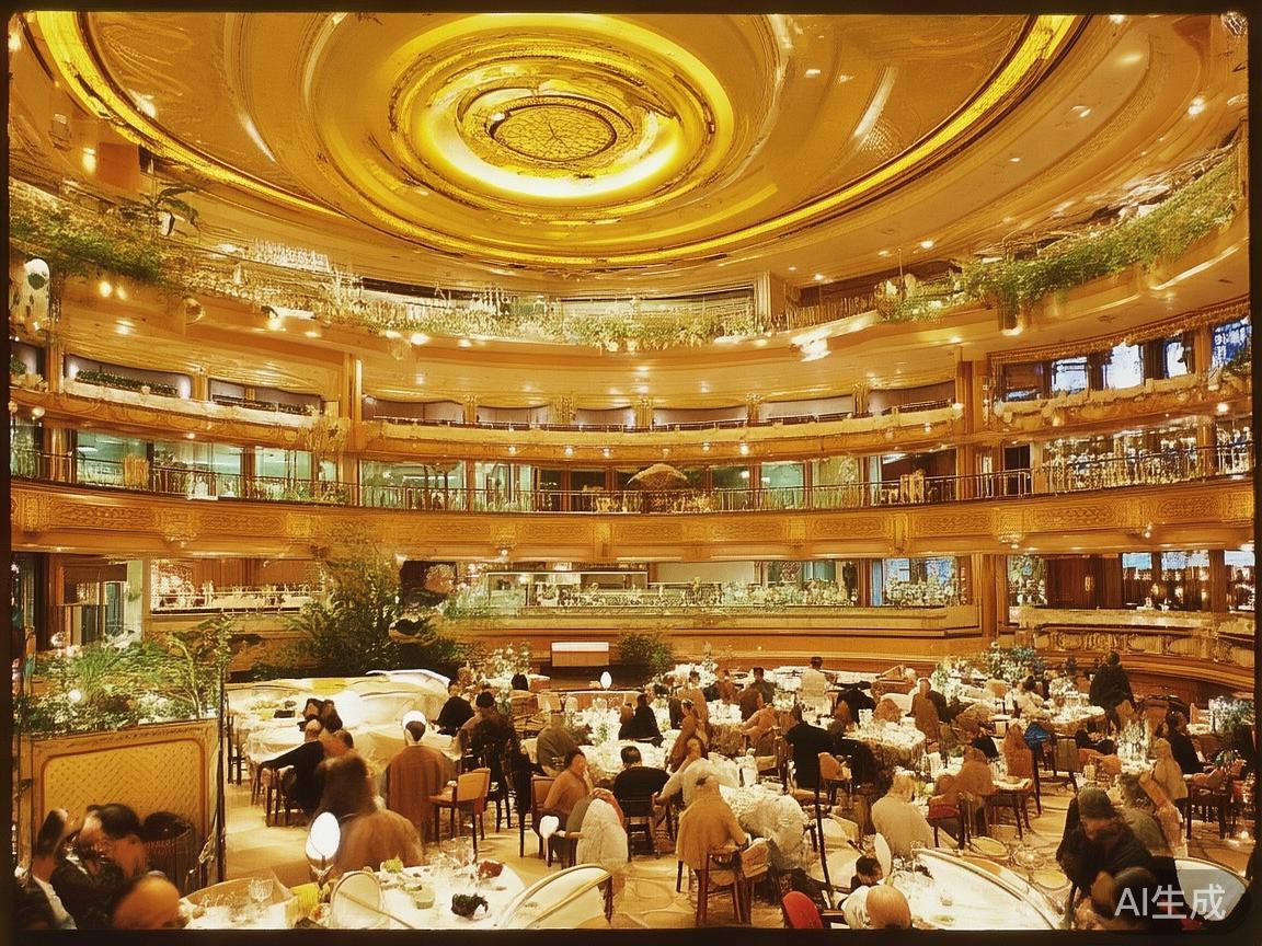 除了令人心醉的博彩娱乐，澳门皇家赌场的餐饮体验同样